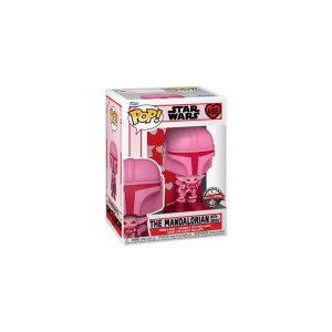 Figurina Funko Pop Star Wars Valentines Il Mandaloriano con Grogu – nuovo