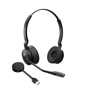 Jabra Engage 55 MS Stereo Wireless Headset Desktop/Call Centre USB Type-A Nero – nuovo