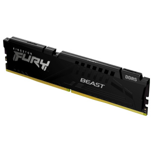 Kingston Fury? Beast DDR5 – 32 GB (1 x 32 GB) – 5200 MT/s C40 – Intel XMP 3.0 – Nero – nuovo