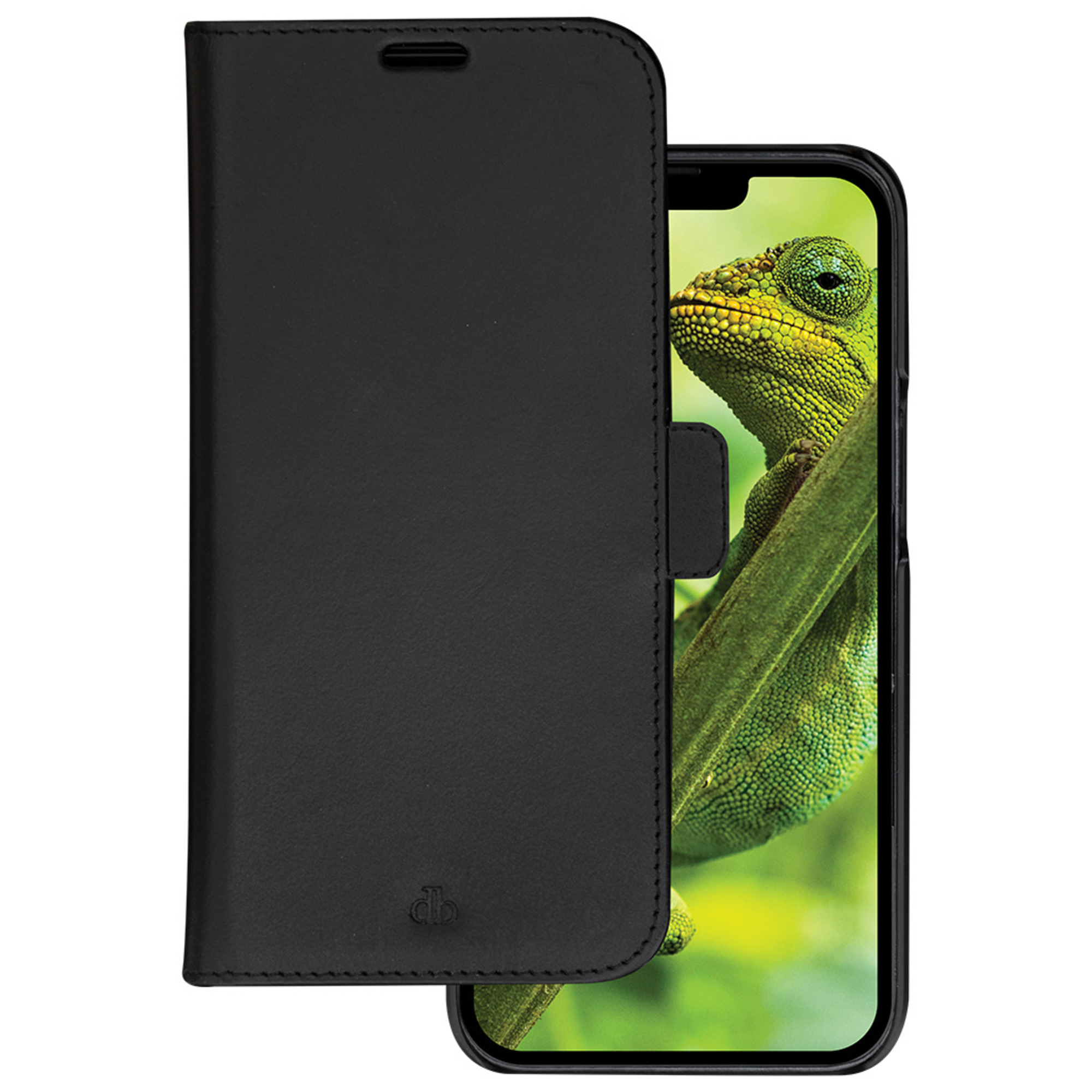 iPhone 14 Plus Lynge 2 in 1 Folio in pelle nero DBramante1928 - nuovo