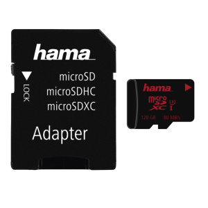 Hama microSDXC 128GB 128GB UHS-I Classe 3 – nuovo