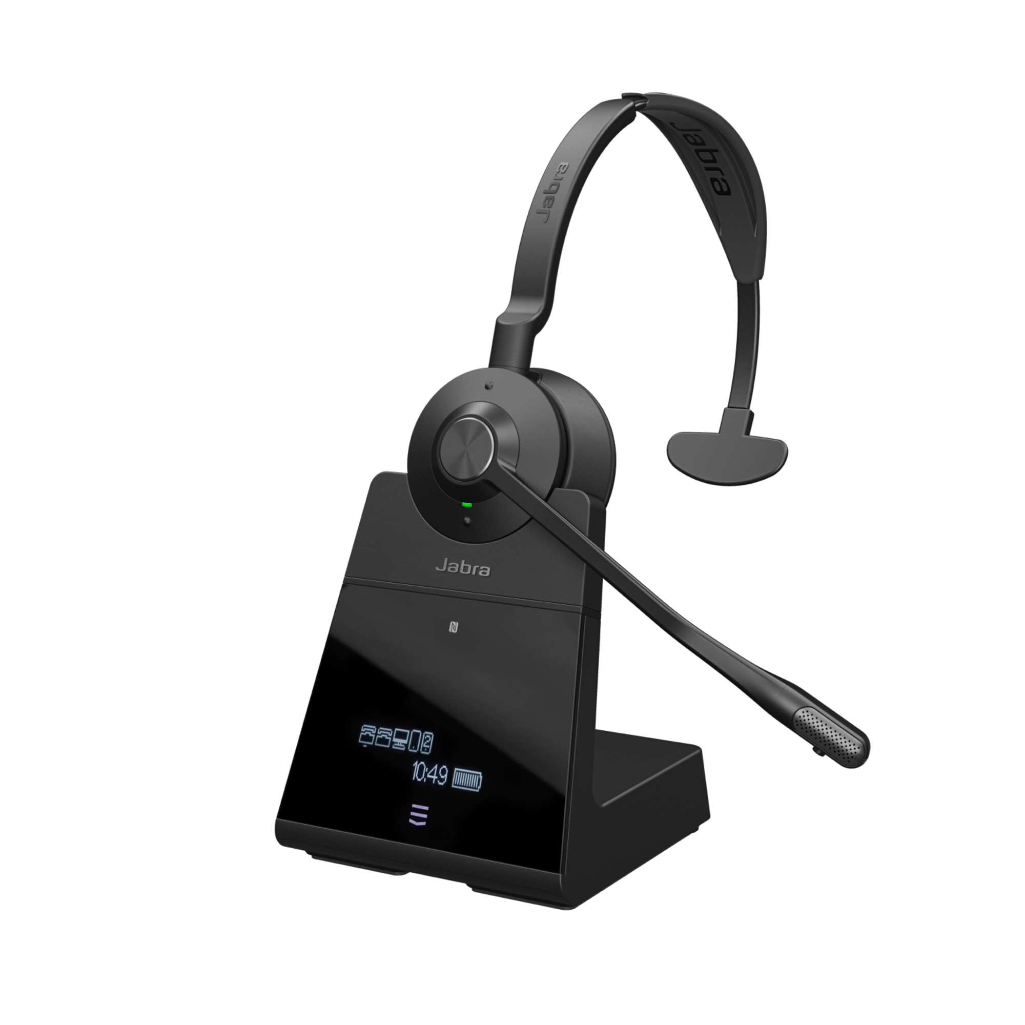 Jabra Engage 75 Mono Cuffie senza fili ad archetto per ufficio/centro chiamate Bluetooth Nero - nuovo
