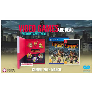 SuperEpic Distintivo di guerra per l’intrattenimento PS4 – Edizione da collezione – nuovo