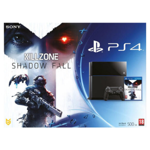 Console PS4 500 GB nera + Killzone: Shadow Fall – nuovo