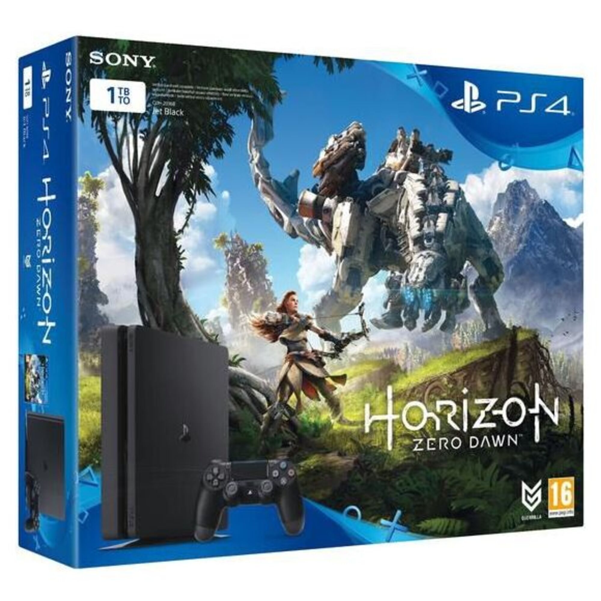 PS4 Slim 1TB + Horizon Zero Dawn - nuovo