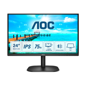 AOC B2 24B2XH/EU Display LED 60,5 cm (23,8 ) 1920 x 1080 pixel Full HD Nero – nuovo