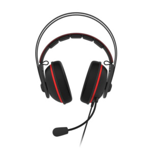 ASUS TUF Gaming H7 Cuffie cablate Gaming Headband Nero, Rosso – nuovo