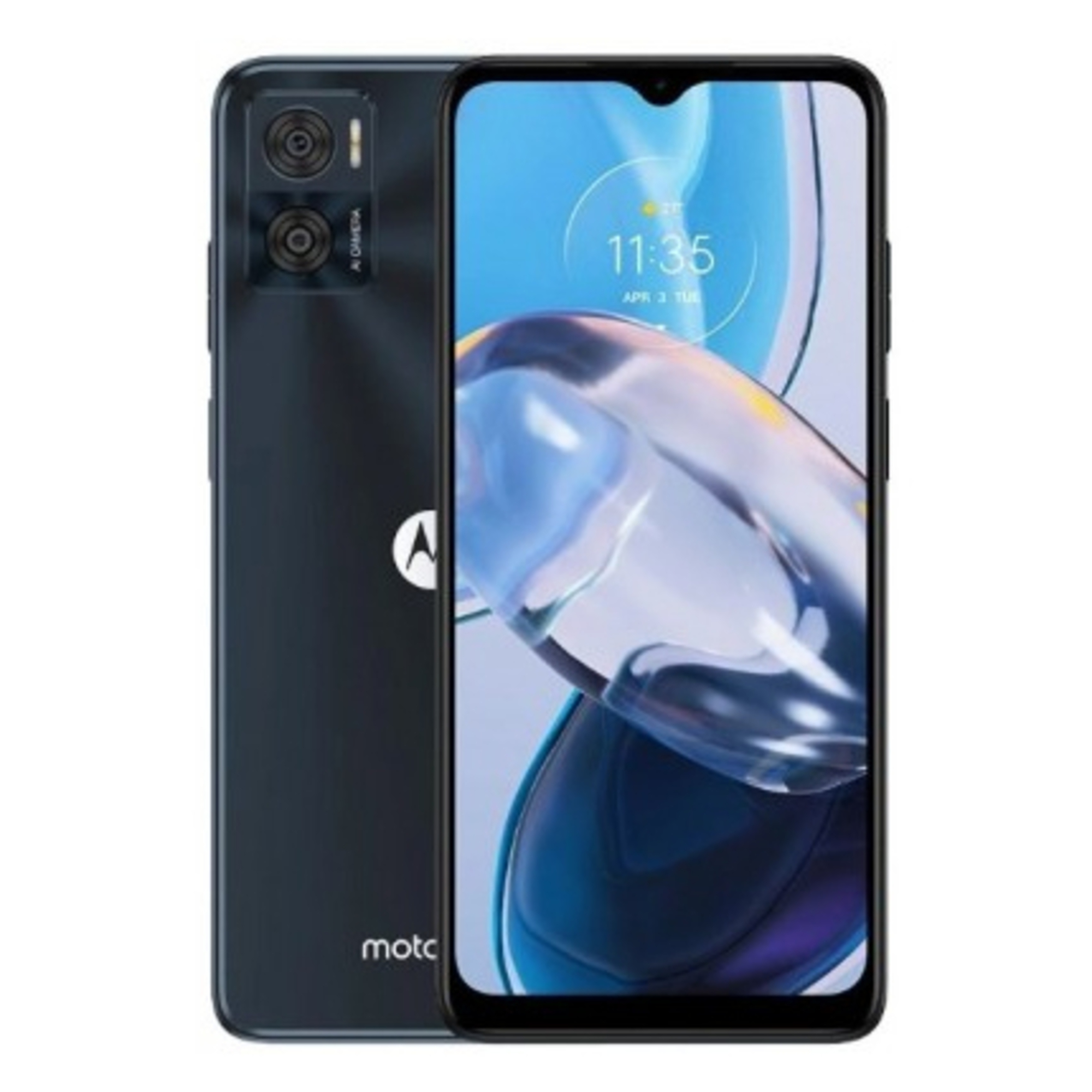 Moto e22 (4G) 32 GB, nero, sbloccato - nuovo