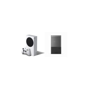 Console Microsoft Xbox Series S + scheda di espansione di memoria Seagate da 1T – Ricondizionato – Buono stato