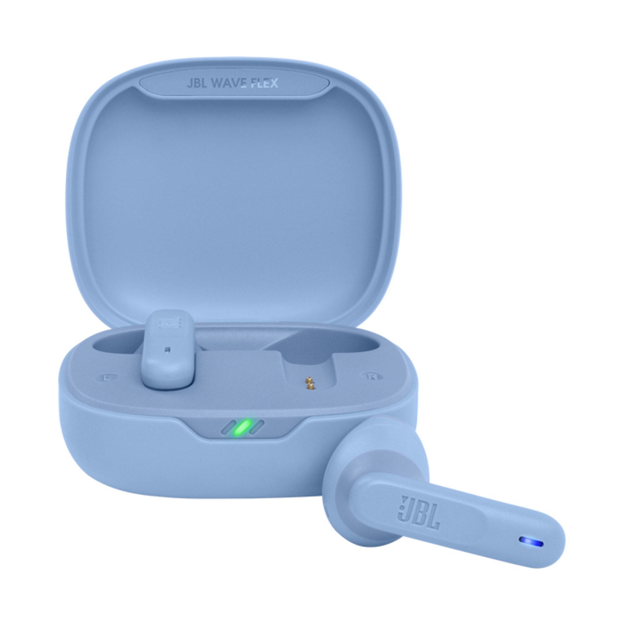 JBL Wave Flex Cuffie stereo senza fili (TWS) Bluetooth per chiamate/musica/sport - Blu - nuovo