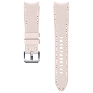 Cinturino in pelle ibrido per G Watch 4 Classic 130 mm, M/L Rosa Samsung – nuovo