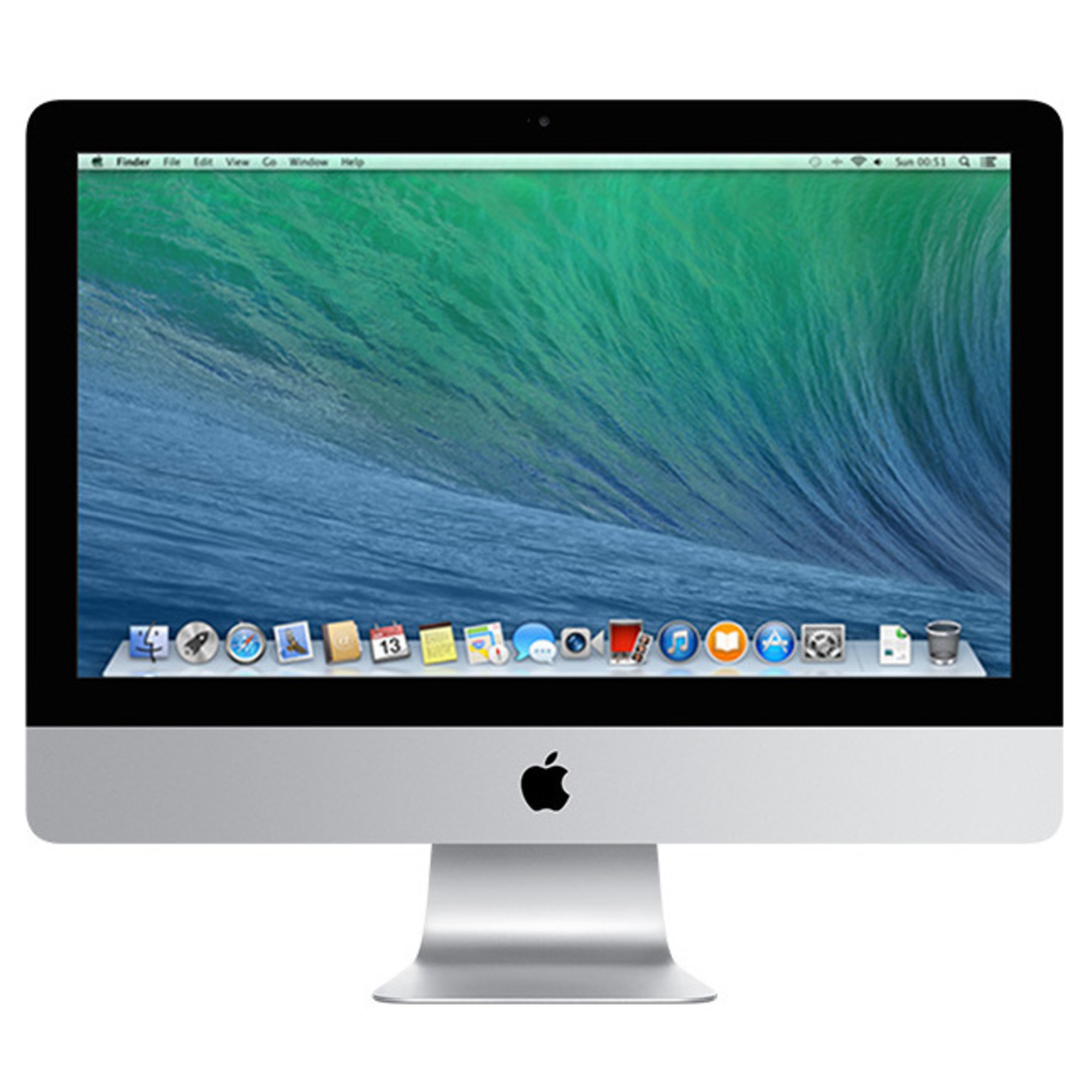 iMac Core i5 (2013) 21,5 , 2,7 Ghz 512 GB SSD 16 GB Intel Iris Pro 5200, Argento - AZERTY FR - Ricondizionato - Buono stato