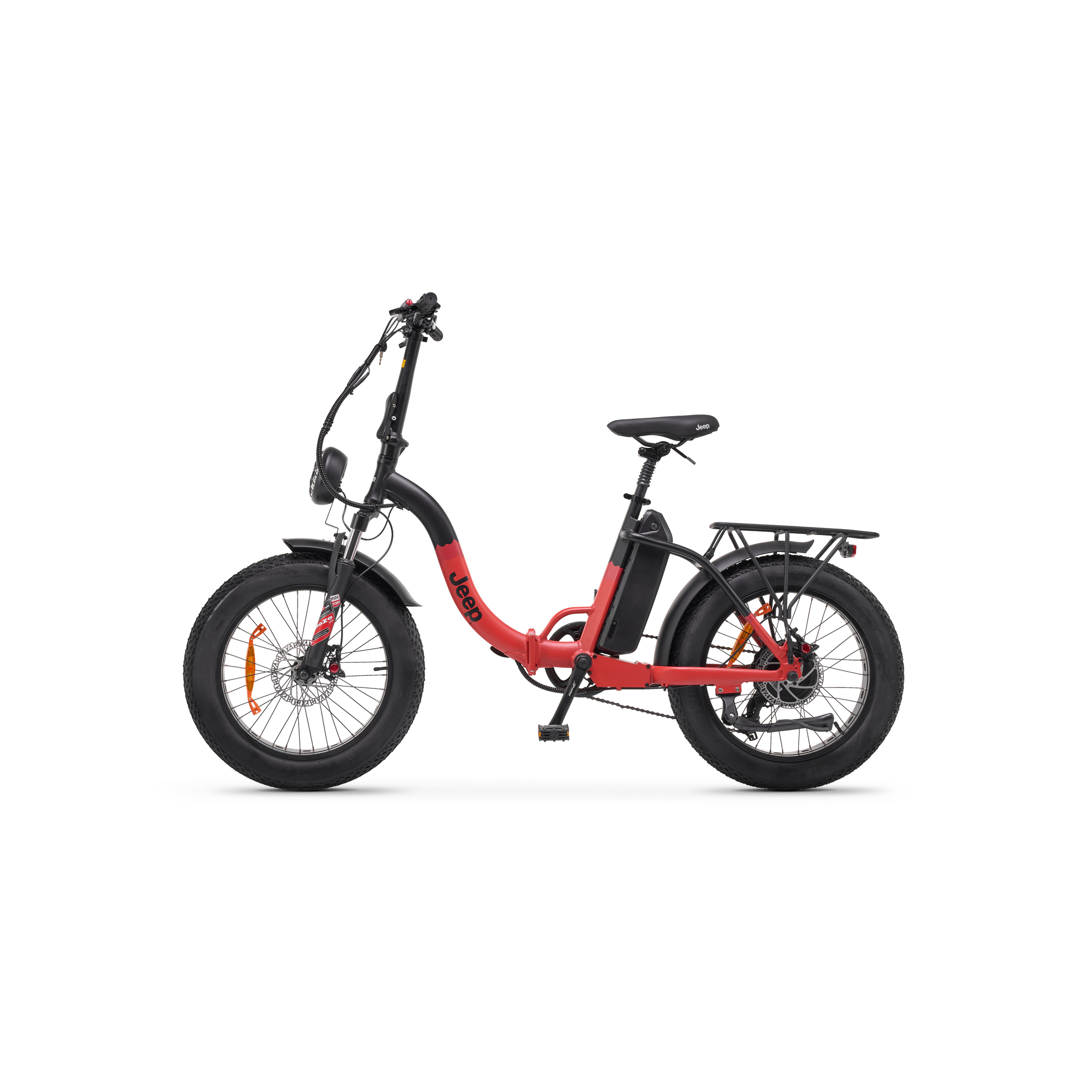 Jeep E-BIKES Phoenix Nero, Rosso Alluminio Taglia unica 50,8 cm (20 ) 25 kg - nuovo