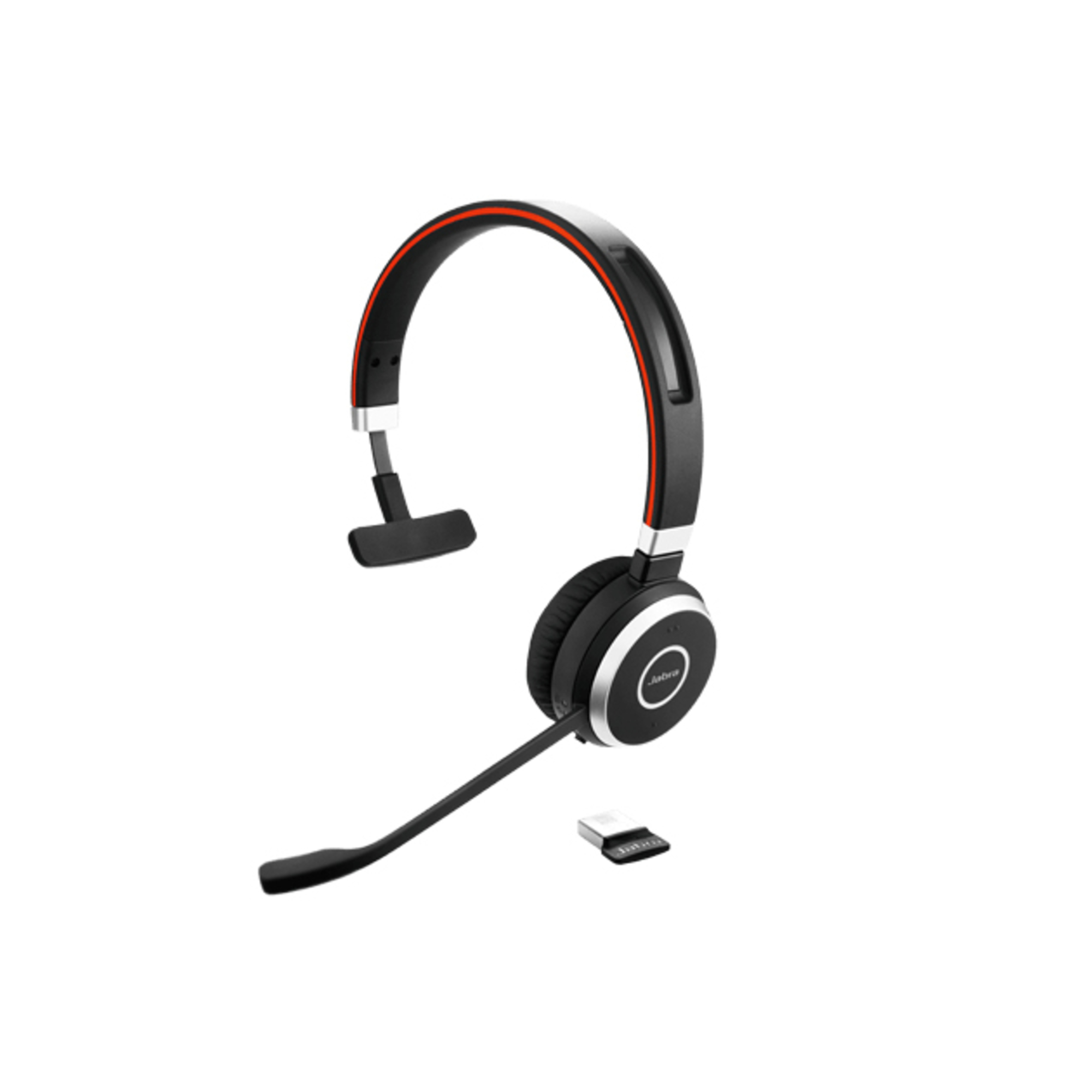 Jabra Evolve 65 Cuffie con e senza fili per chiamate/musica Micro-USB Bluetooth Nero - nuovo