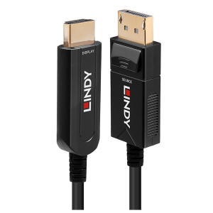 Lindy 38490 10 m DisplayPort HDMI Tipo A cavo video e adattatore (Standard) Nero – nuovo