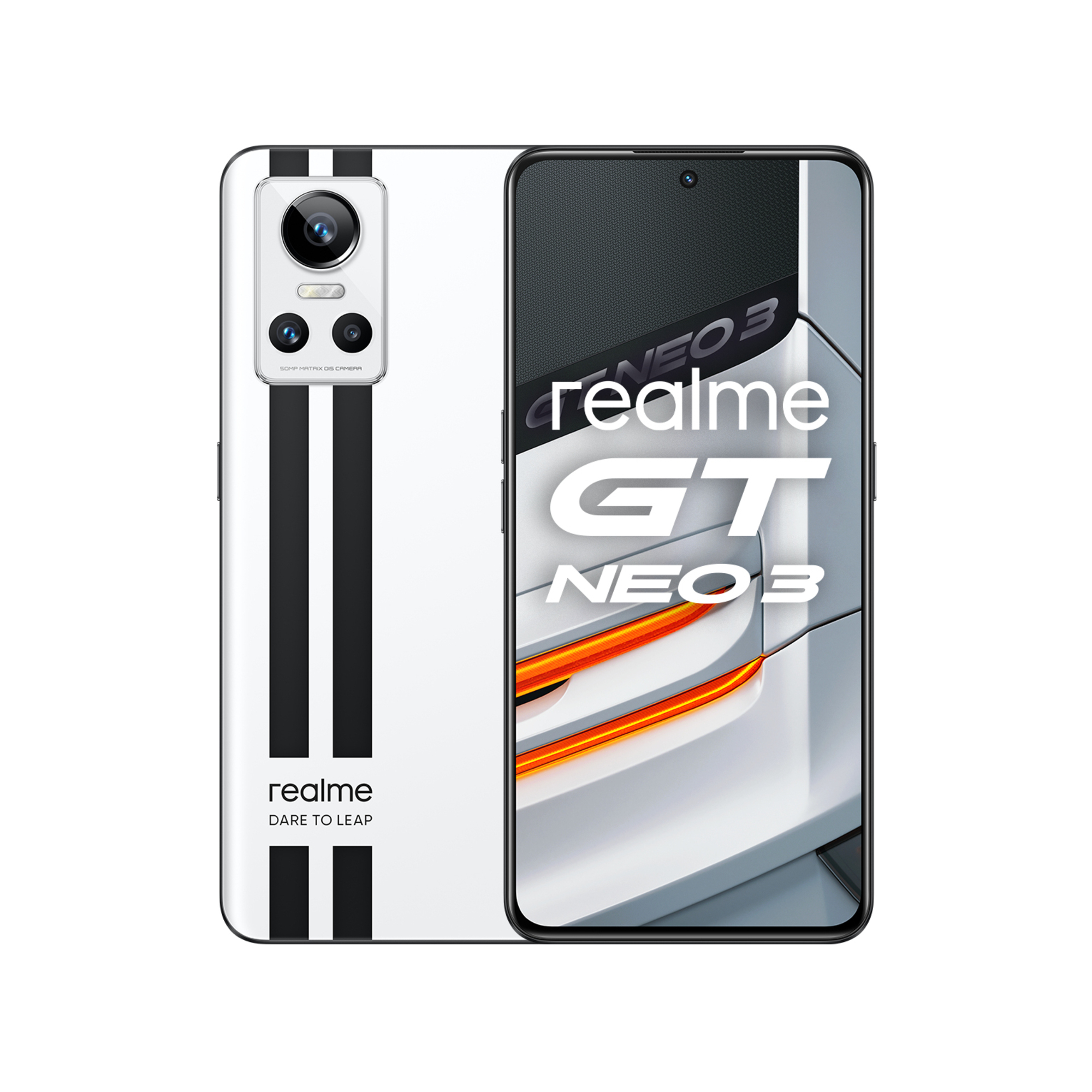 realme GT Neo 3 (5G) 12GB, 256GB, bianco, sbloccato - nuovo
