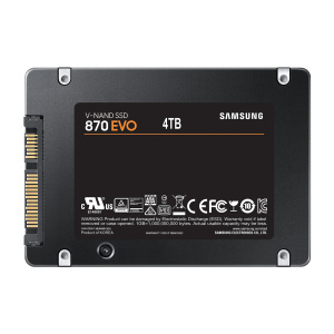 Samsung 870 EVO 2,5  4Tb Serie ATA III V-NAND – nuovo