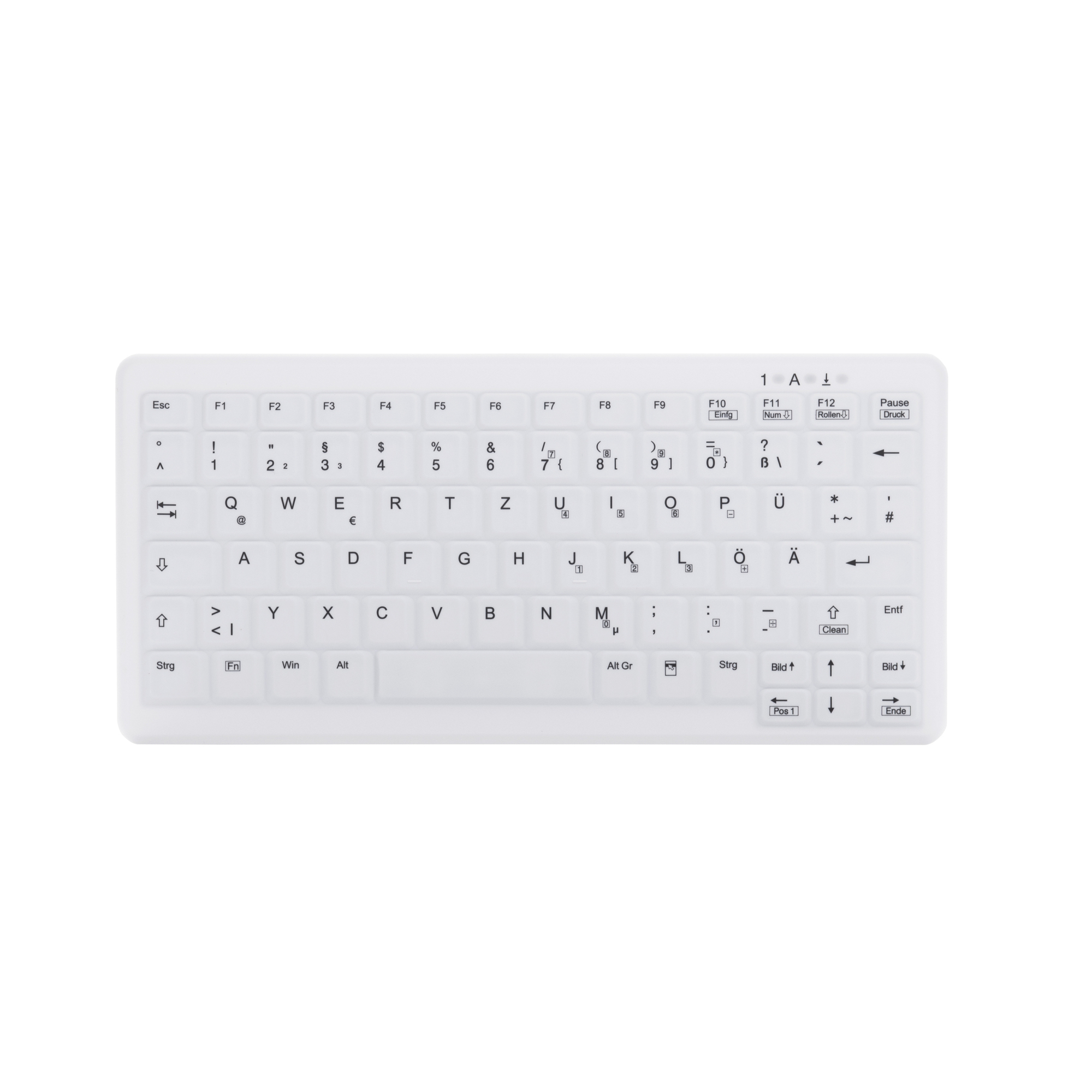 CHERRY AK-C4110 Tastiera francese senza fili AZERTY RF Bianco - nuovo