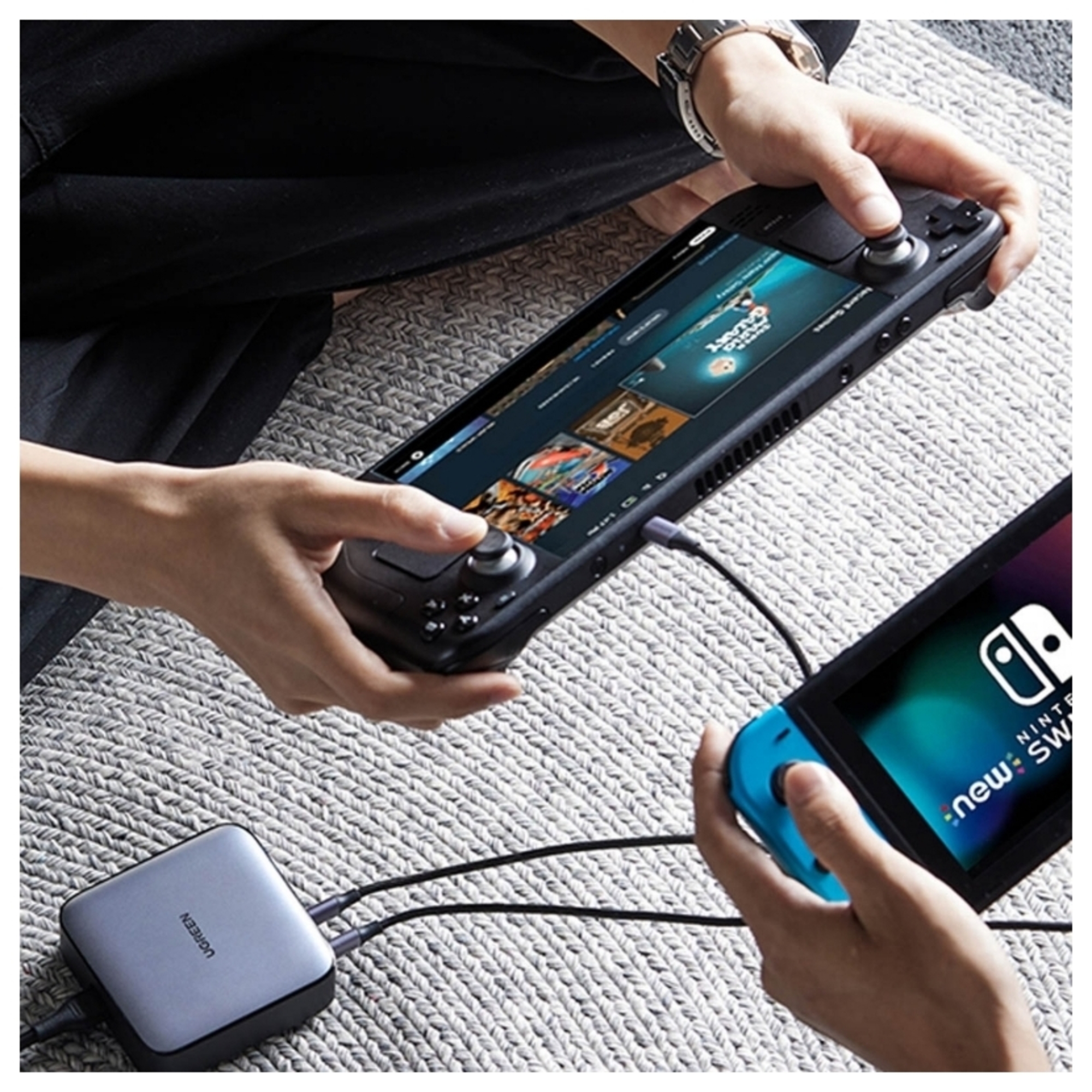 Nexode 100W Caricatore USB C GaN Caricatore USB-C multiplo (alimentazione) a 4 porte - nuovo