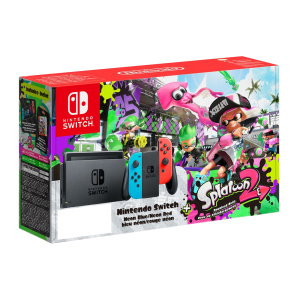 Switch & Splatoon 2 – console di gioco portatile da 15,8 cm (6.2 ) 32 GB Wifi Nero, Blu, Rosso – nuovo