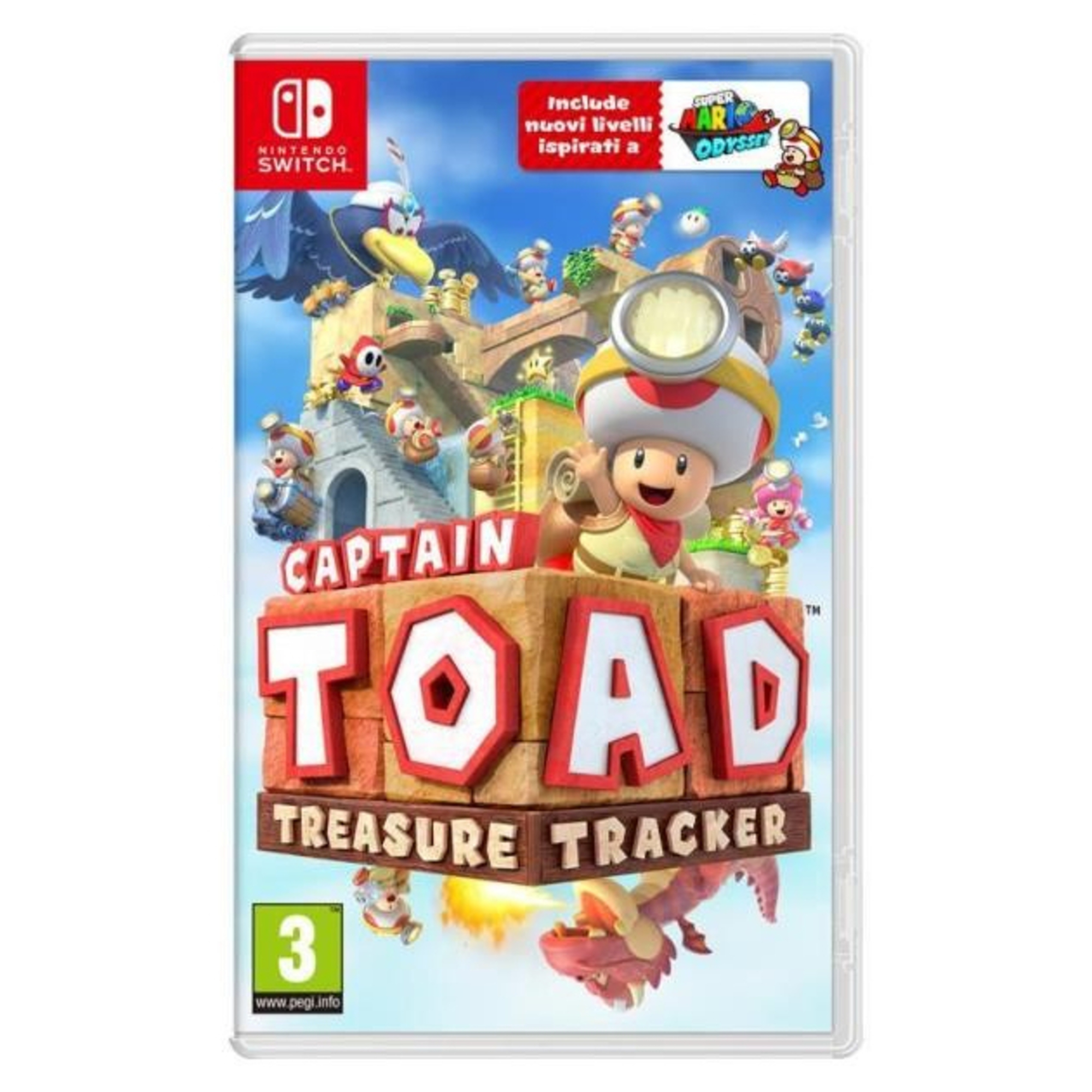 Nintendo Captain Toad: Treasure Tracker Standard Multilingua Nintendo Switch - nuovo