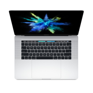 MacBook Pro Core i7 (2017) 15,4′, 2,8 GHz 512 GB 16 GB AMD Radeon Pro 555, Argento – Portoghese QWERTY – Ricondizionato – Buono stato