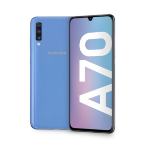 Galaxy A70 (2019) 128 GB, Blu, sbloccato -Ricondizionato – Ottime condizioni