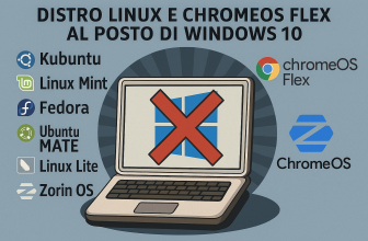 Distro Linux e ChromeOS Flex al posto di Windows 10