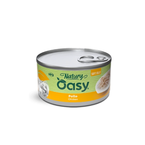 Oasy Natury Soft Jelly Pollo per Gatti – 85 g, Singola