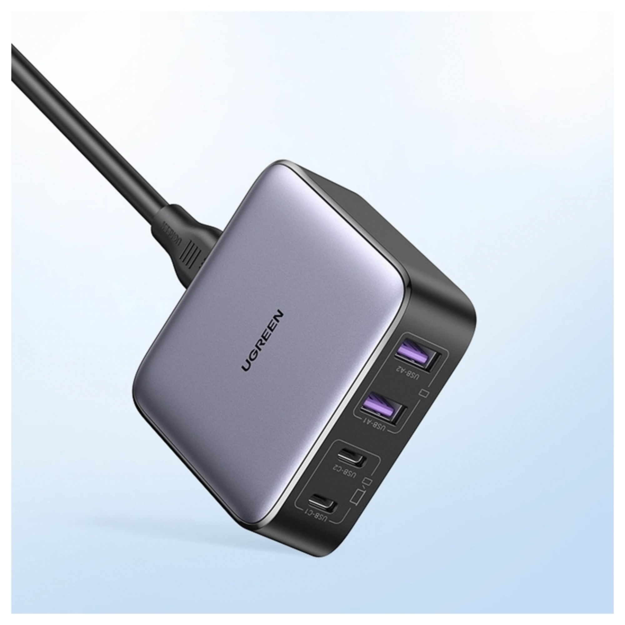 Nexode 65W Caricatore USB C Caricatore GaN USB-C (alimentazione) Caricatore PD a 4 porte - nuovo