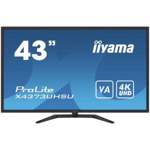 iiyama ProLite X4373UHSU-B1 Monitor PC a schermo piatto 4K Ultra HD da 108 cm (42,5 ) 3840 x 2160 pixel Nero – nuovo