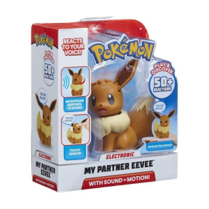 BANDAI Pokemon My Partner Evoli – Statuetta elettronica interattiva – nuovo