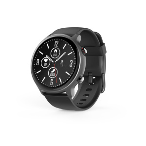 Hama Fit Watch 6910 3,25 cm (1.28 ) LCD 46 mm Digital Touchscreen Grey GPS (satellite) – nuovo