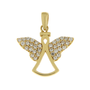 Ciondolo Angelo Oro Giallo GL102021