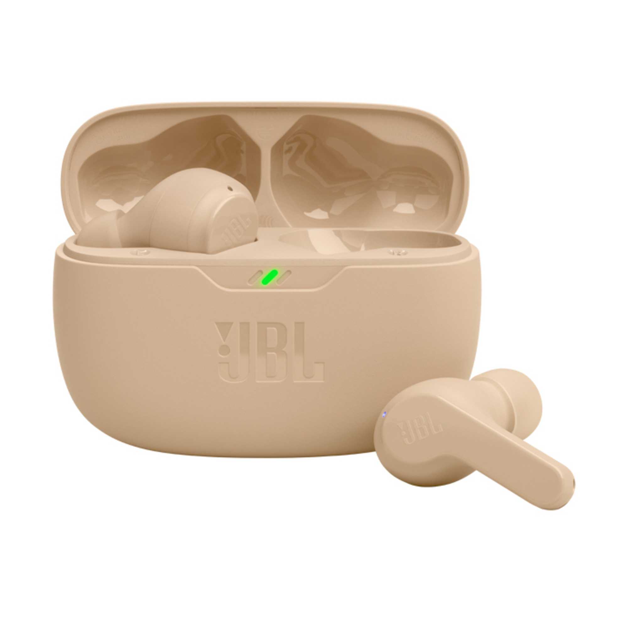 JBL Wave Beam True Wireless Stereo (TWS) Cuffie Bluetooth per chiamate/musica/sport/ogni giorno - Beige - nuovo