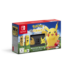Switch Ed. Let’s Go, Pikachu! – Console di gioco portatile 15,8 cm (6,2 ) 32 GB Wifi Nero, Giallo – Ricondizionato – Buono stato