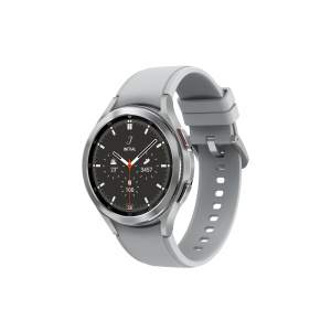 Galaxy Watch4 Classic 46 mm – Super AMOLED – Bluetooth – Bracciale argento – Ricondizionato – Condizioni eccellenti