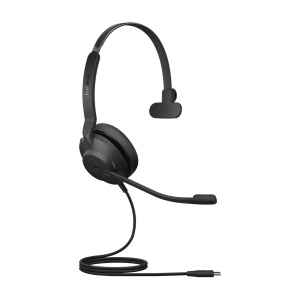 Jabra Evolve2 30, MS Mono Wired Headset Desktop/Call Centre USB Type-C Nero – nuovo