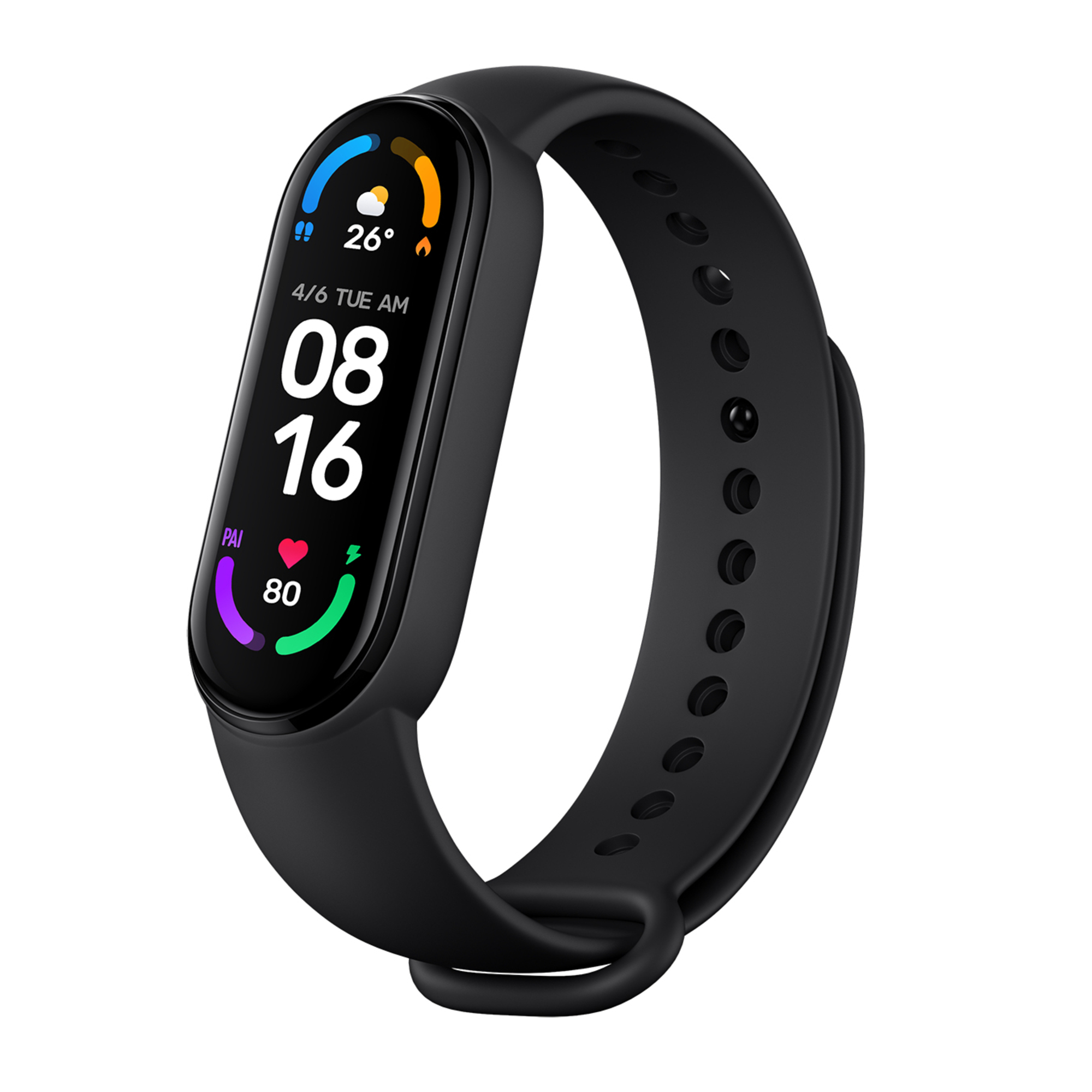 Xiaomi Mi Smart Band 6 AMOLED Fascia da braccio per il monitoraggio dell'attività 3,96 cm (1.56 ) Nero - nuovo