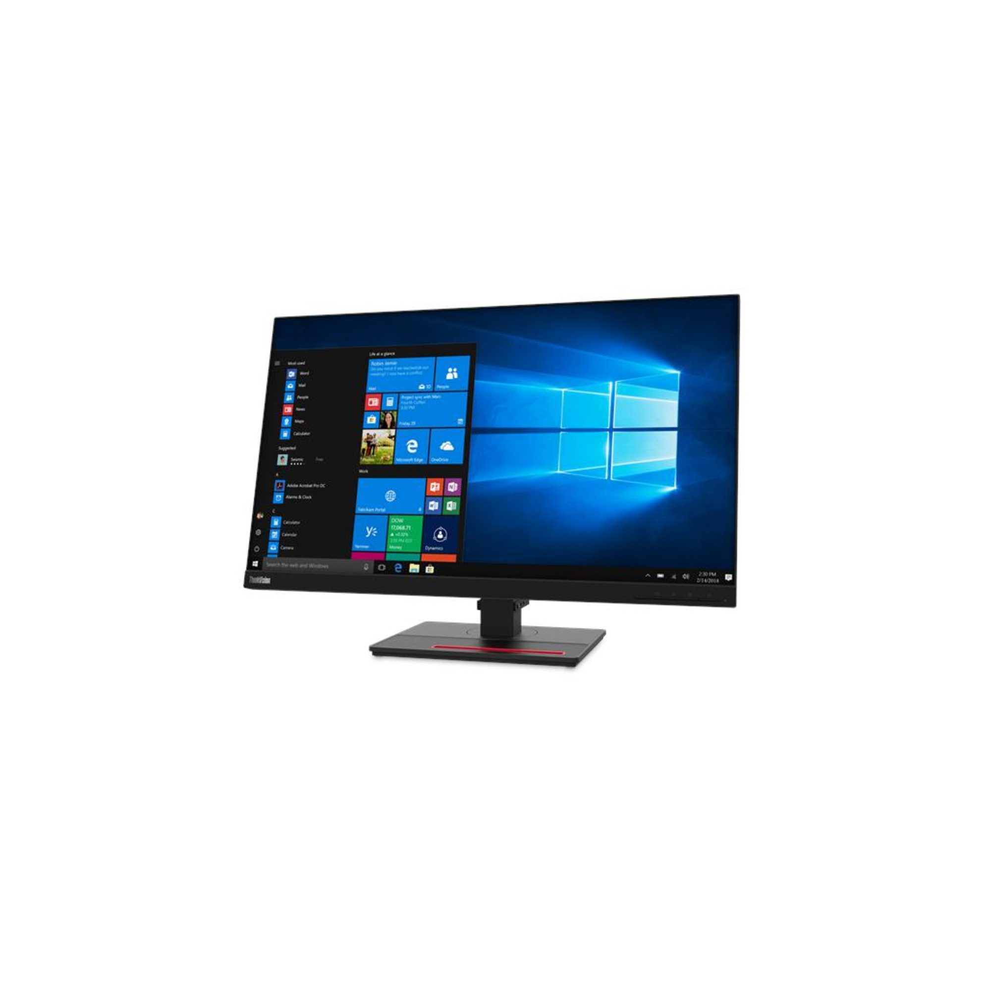 Lenovo ThinkVision T27q-20 - Monitor LED - 27 - 2560 x 1440 QHD - IPS - 350 cd/m2 - 1000:1 - 4 ms - HDMI, DisplayPort - nuovo