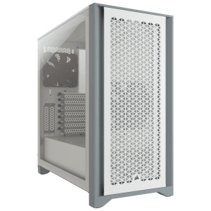 Corsair 4000D Airflow TG Bianco – ATX – nuovo