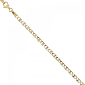 Bracciale Uomo in Oro Giallo e Bianco 803321702243