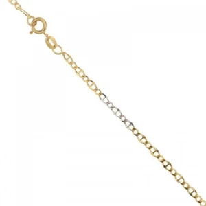 Bracciale Uomo in Oro Giallo e Bianco 803321735177