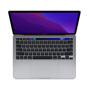MacBook Pro M1 (2020) 13,3′, 3,2 GHz 512 GB 8 GB Apple GPU 8, Argento – QWERTY – Ricondizionato – Buono stato