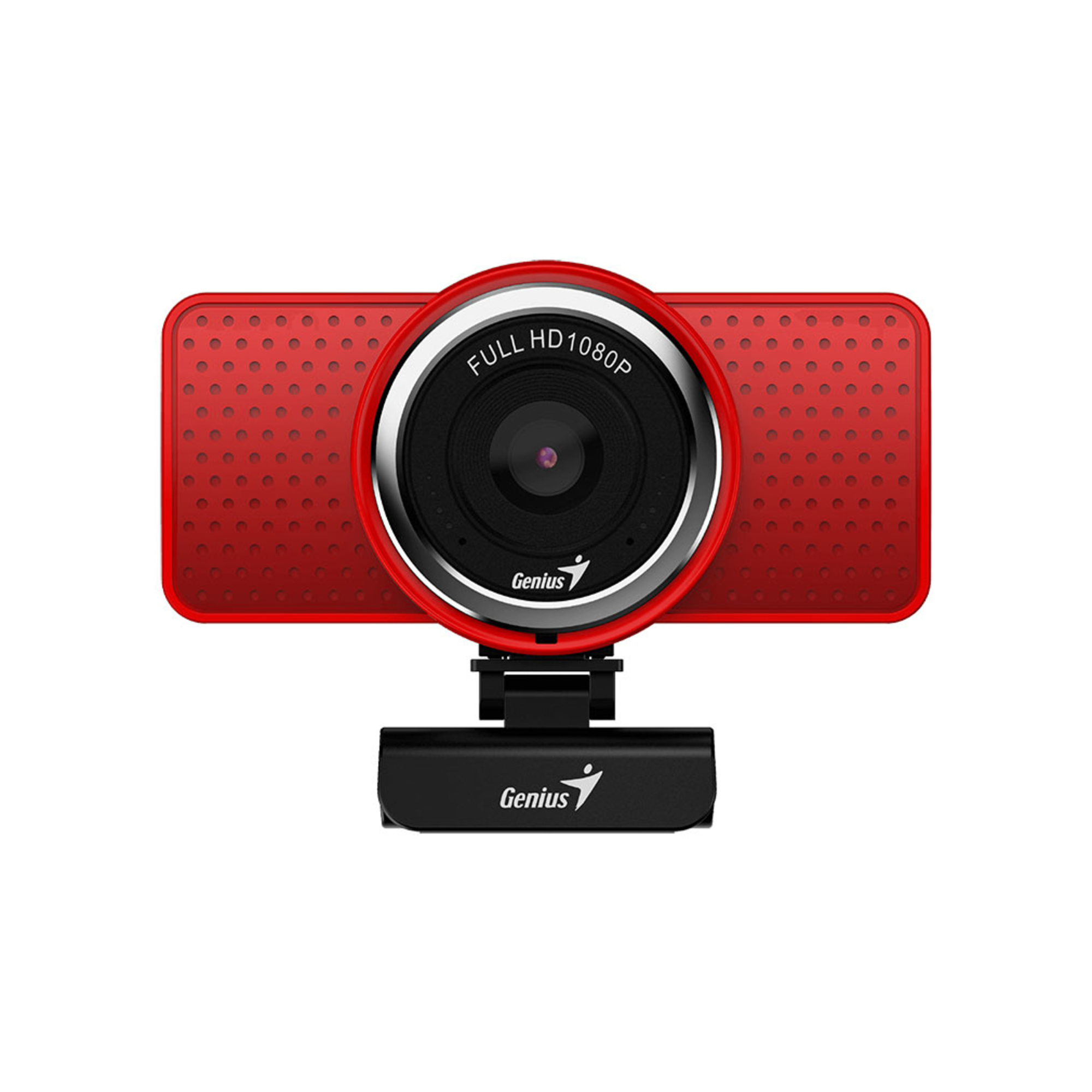 Genius Computer Technology ECam 8000 webcam 2 MP 1920 x 1080 pixel USB Rosso - nuovo