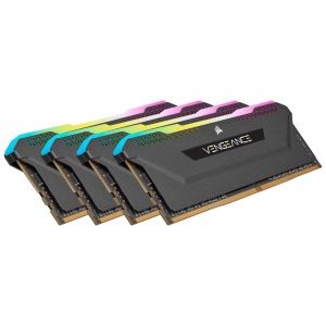 Corsair VENGEANCE® RGB PRO SL 32 GB (4 x 8 GB) DDR4 3600 MHz C18 – nero – nuovo