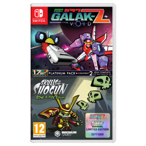 Galak-Z Il Vuoto e i Teschi dello Shogun Edizione Bonafide Pacchetto Platino Switch – nuovo