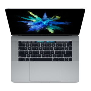 MacBook Pro Core i7 (2017) 15,4', 2,9 GHz 512 GB 16 GB AMD Radeon Pro 560, Argento - QWERTY - Portoghese - Ricondizionato - Buono stato