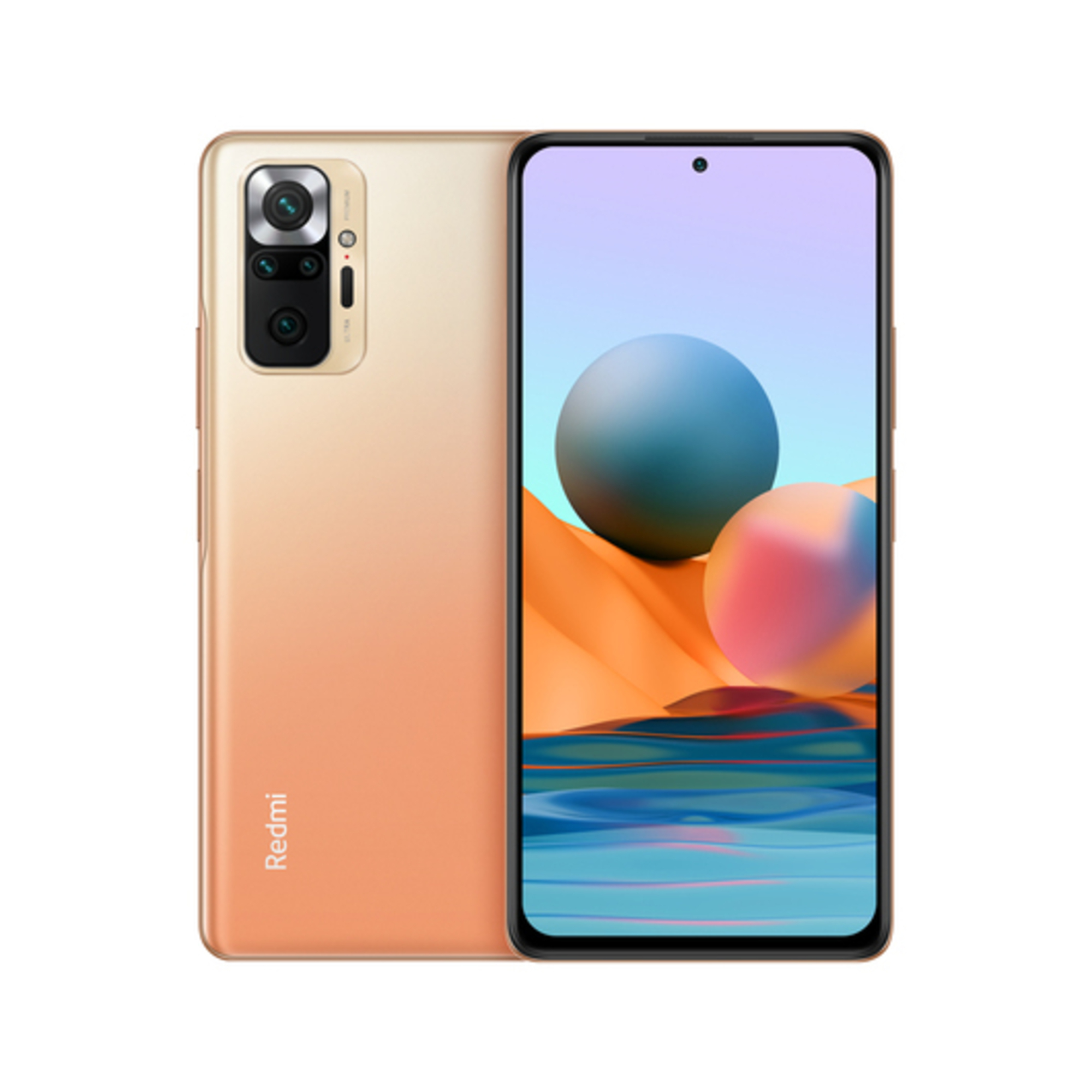 Redmi Note 10 Pro 128 GB, bronzo, sbloccato - Ricondizionato - Condizioni eccellenti