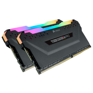 Corsair VENGEANCE® RGB PRO 32 GB (2 x 16 GB) DDR4 3200 MHz C16 (E) – nero – nuovo